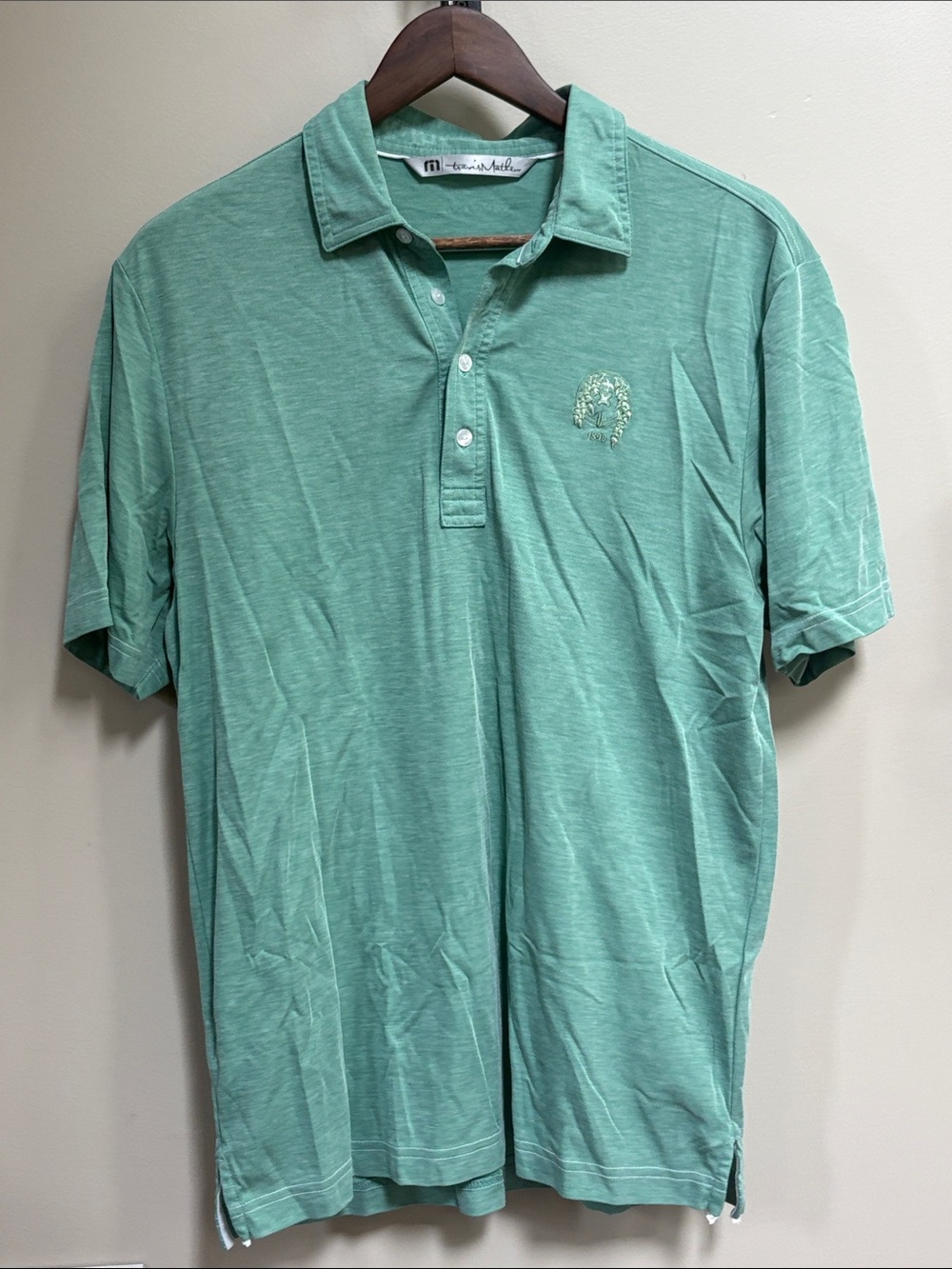 TravisMathew Seafoam Green Polo